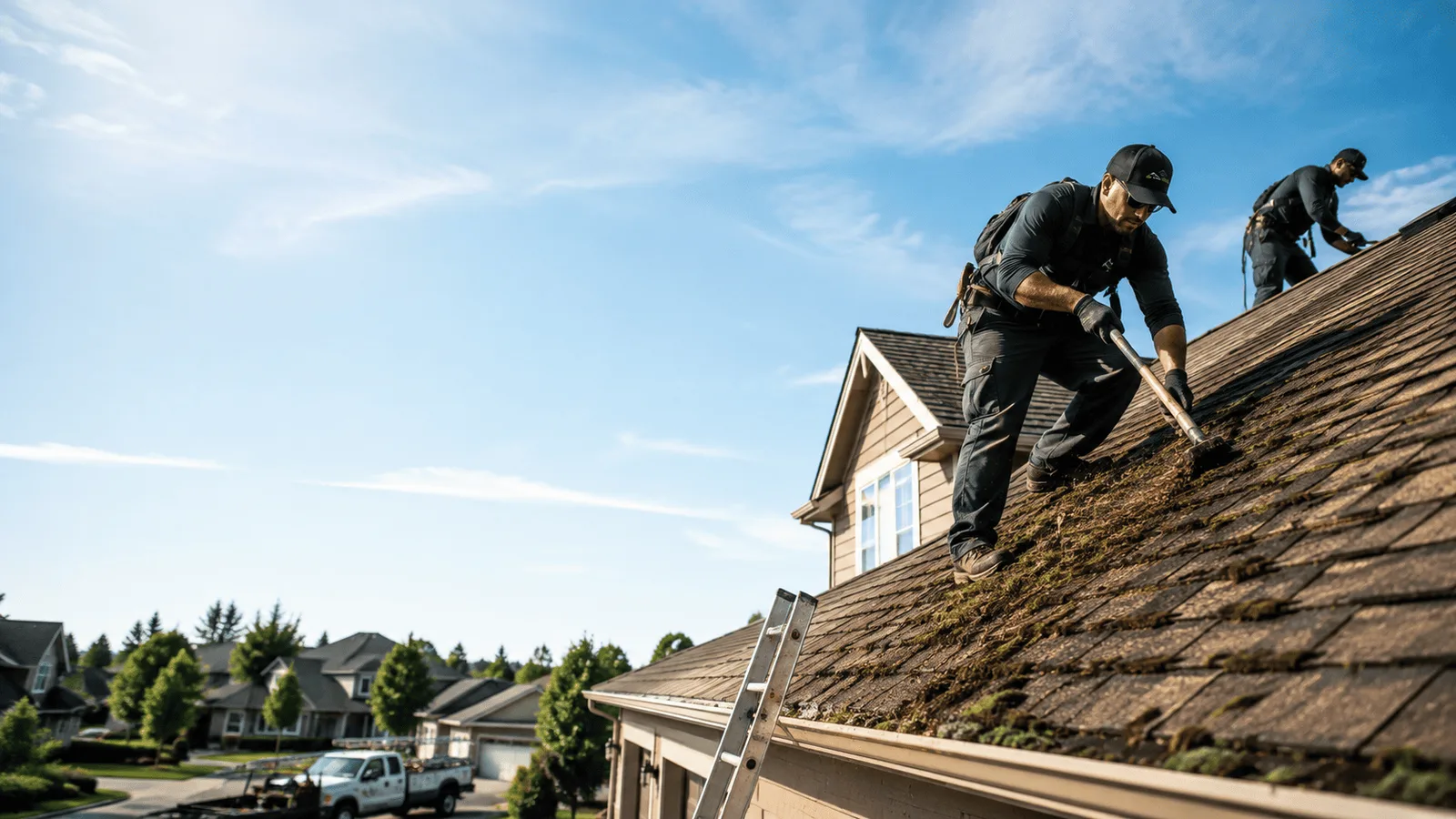 Roof Moss Removal in Volant, PA near me